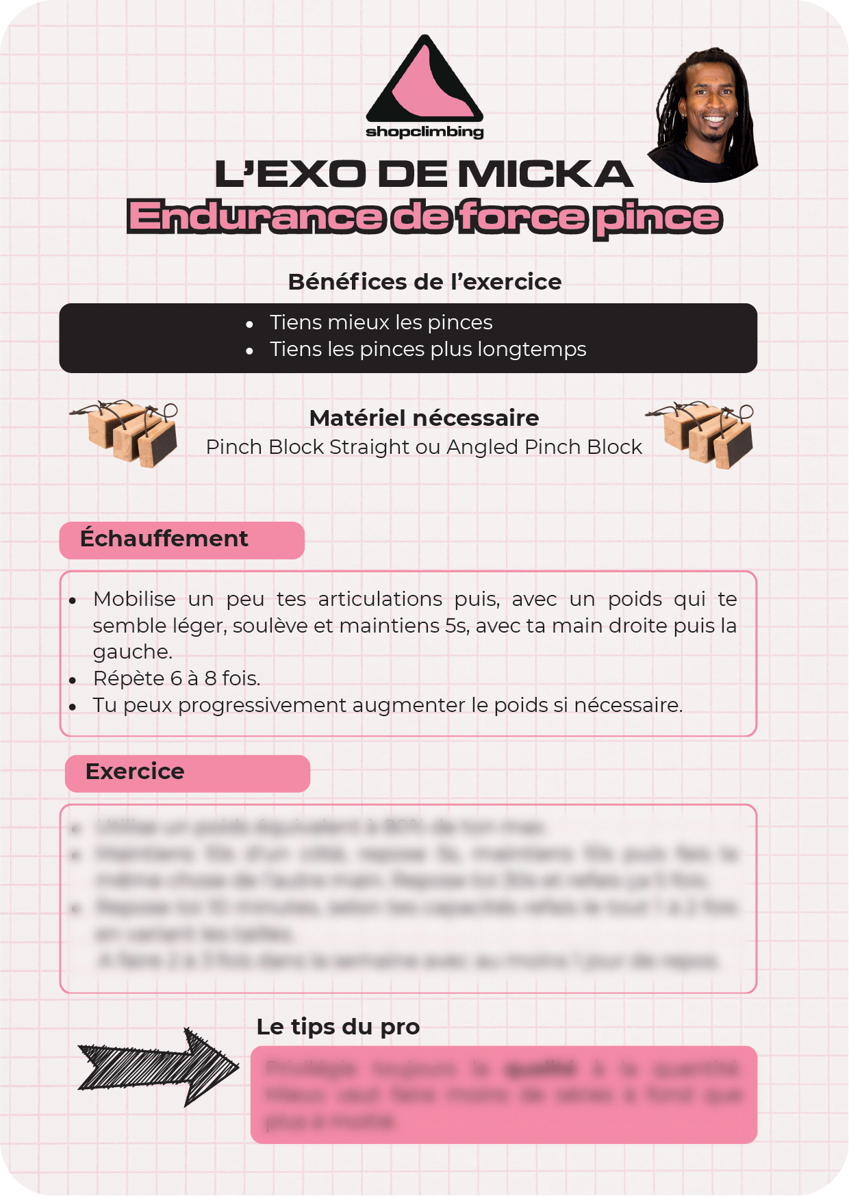 Cartes d'exercices de Mickaël Mawem - Le pack complet