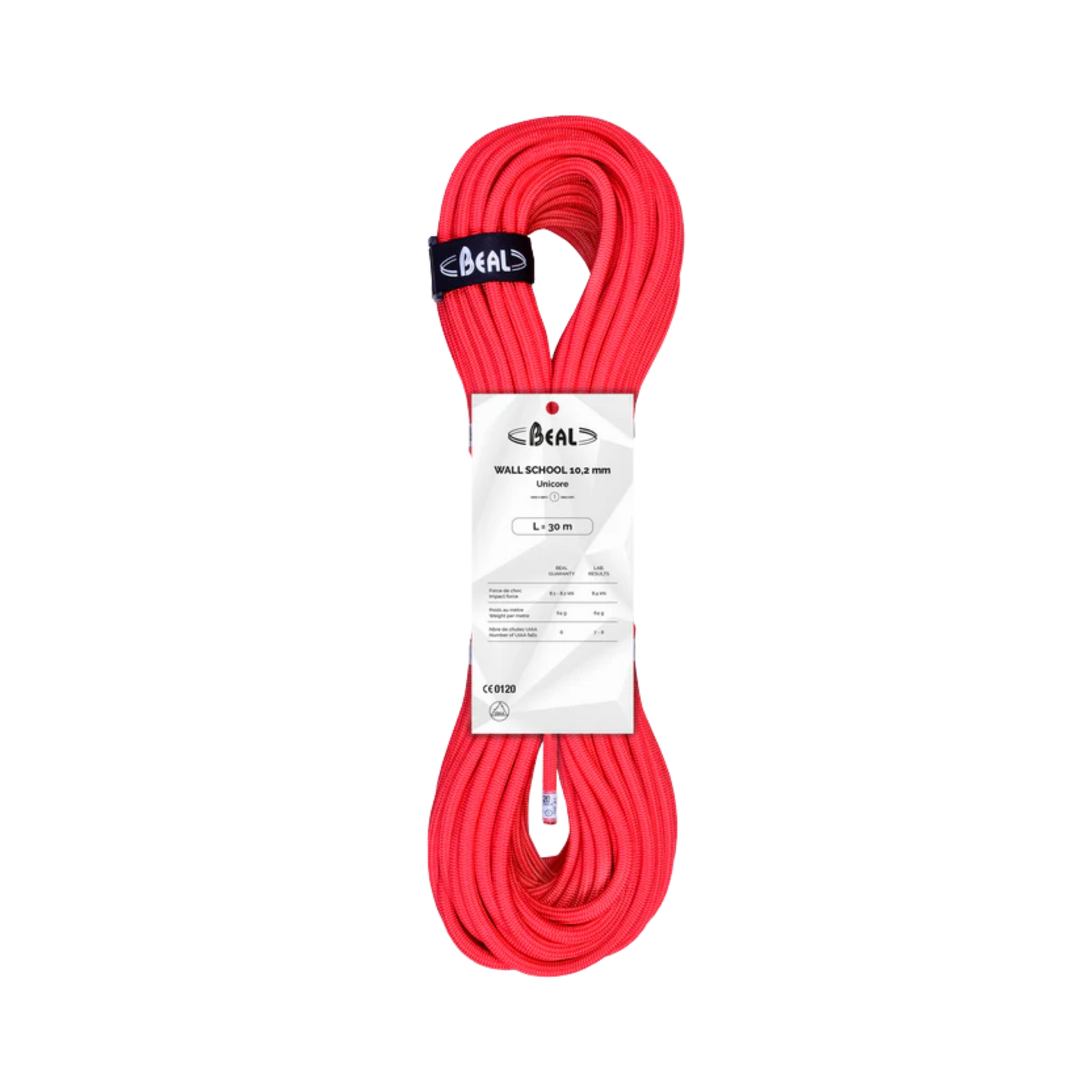 Corde WALL SCHOOL UC 10.2MMx40M BCC RED