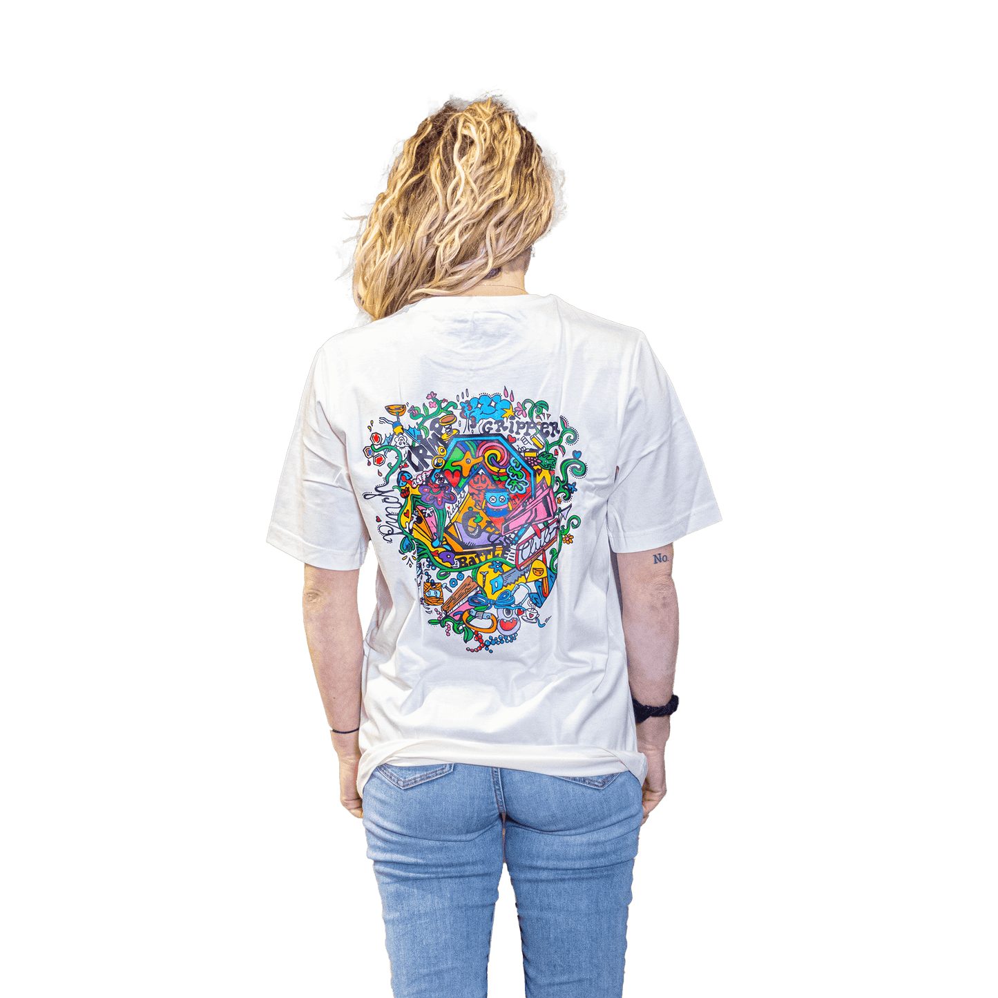 T-shirt CrushClub Climbing DoodleVex