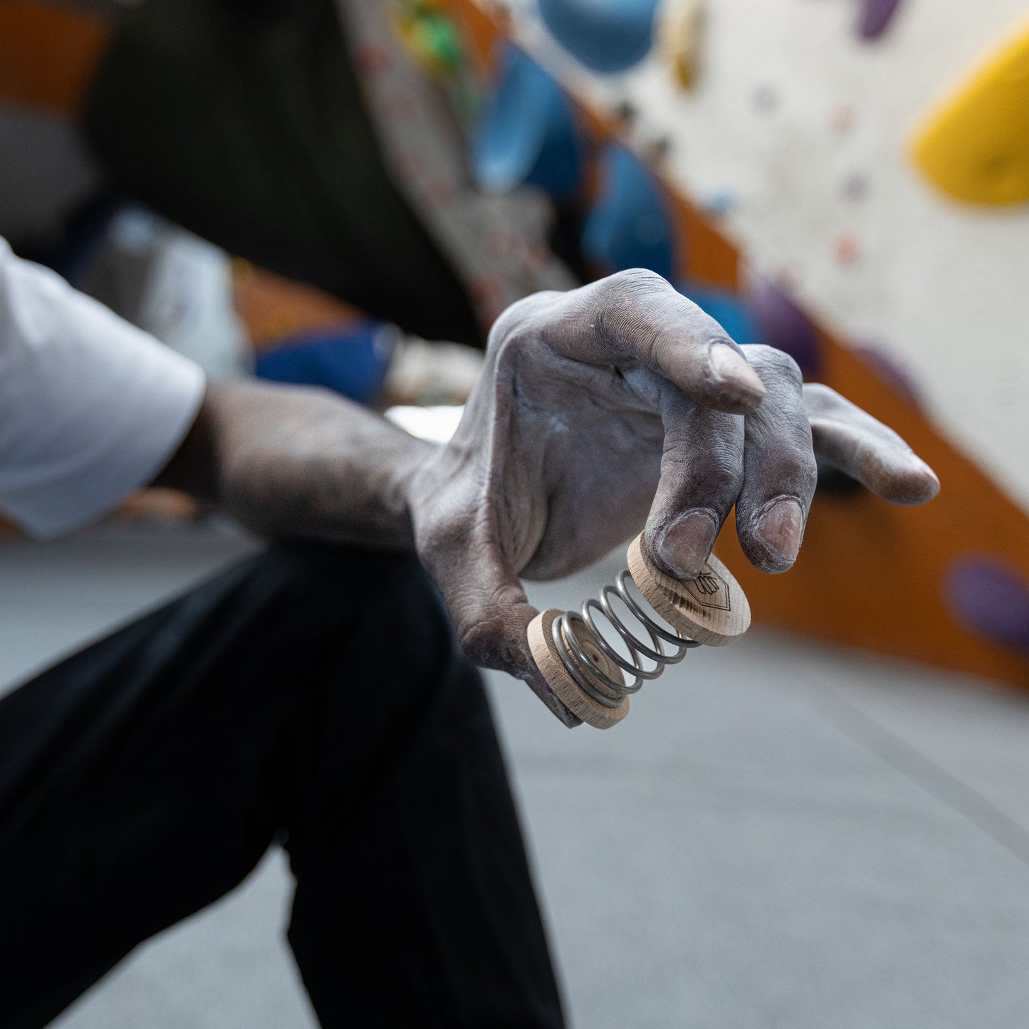 Pinch one finger
