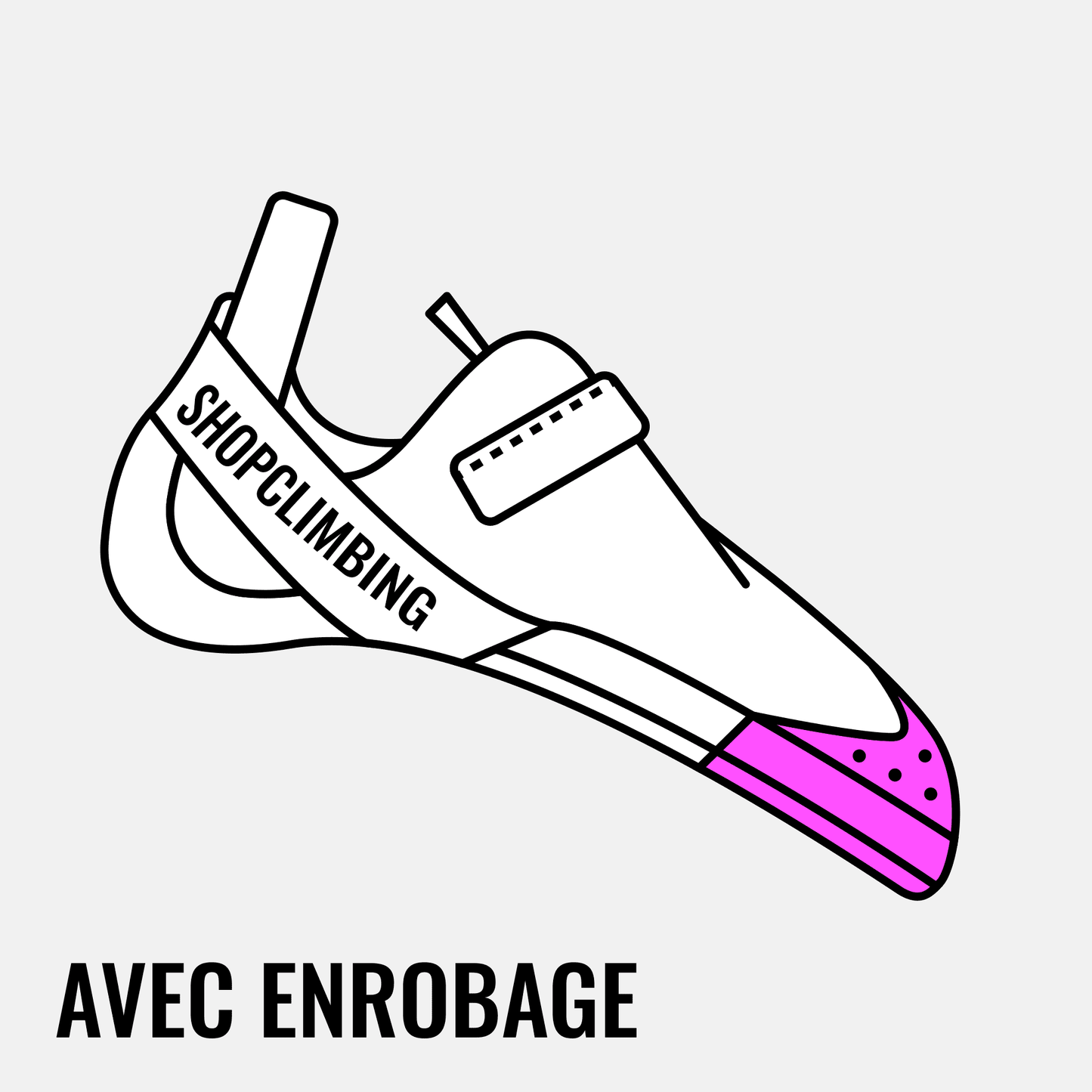 Ressemelage chaussons escalade
