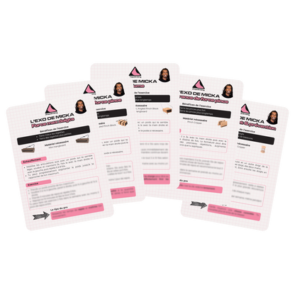 Cartes d'exercices de Mickaël Mawem - Le pack complet