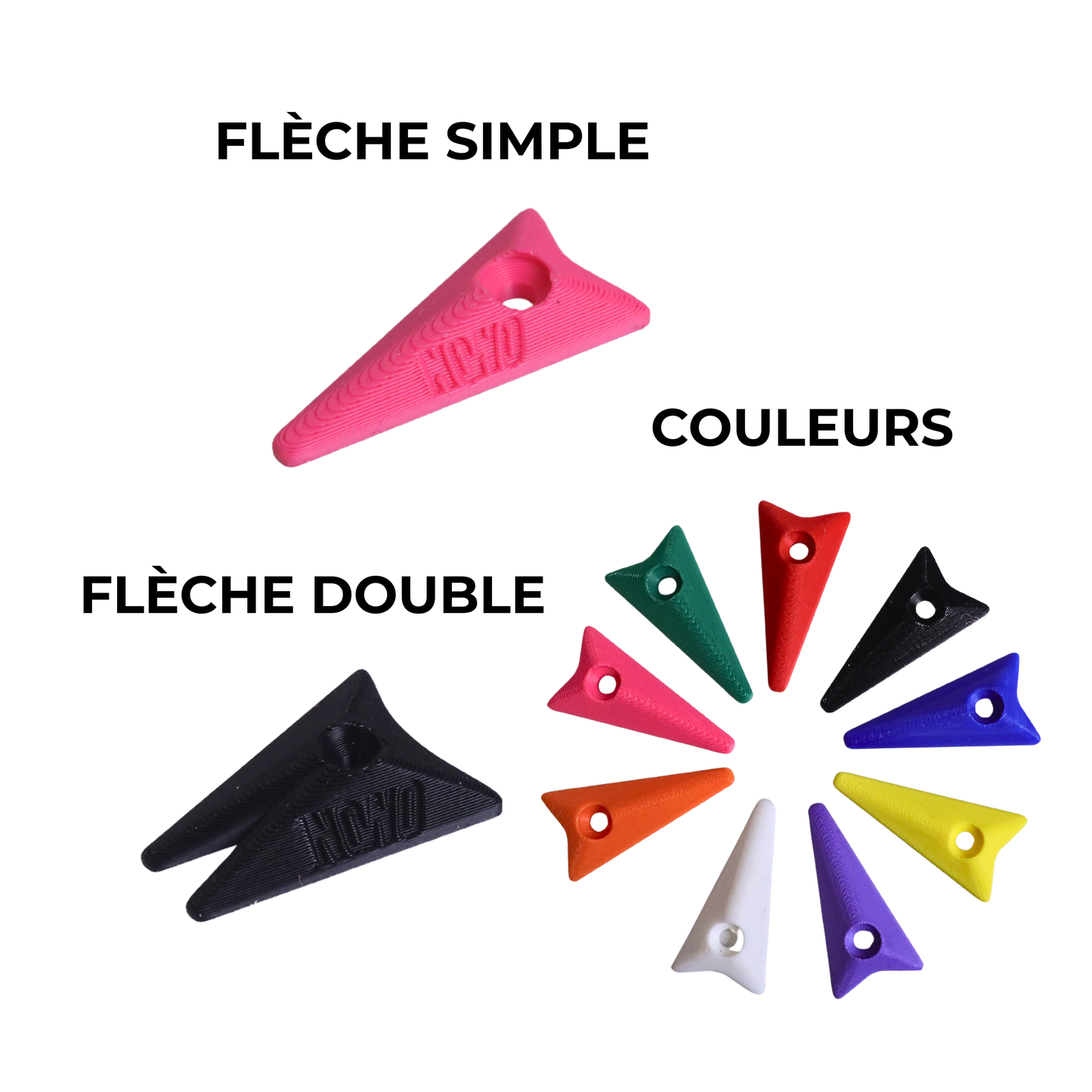 Flèches de départs